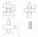 25吨A型扭王字块钢模50套